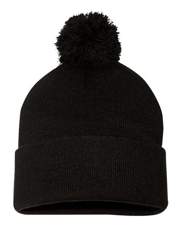 Sportsman 12" Pom-Pom Cuffed Beanie SP15
