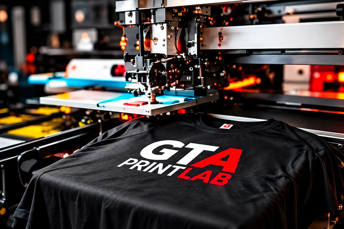 Printing the fundraiser garments