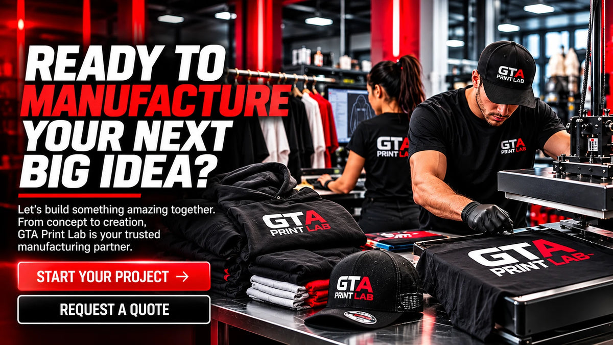 Ready to manufacture your next big idea? Let's build something amazing together. From concept to creation, GTA Print Lab is your trusted manufacturing partner.