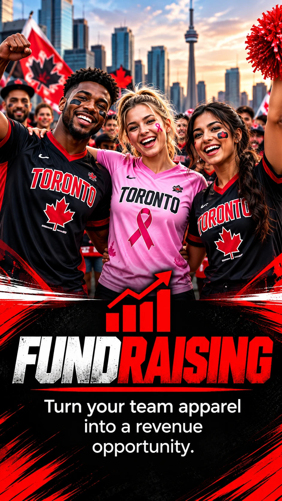 Fundraising — Turn your team apparel into a revenue opportunity.