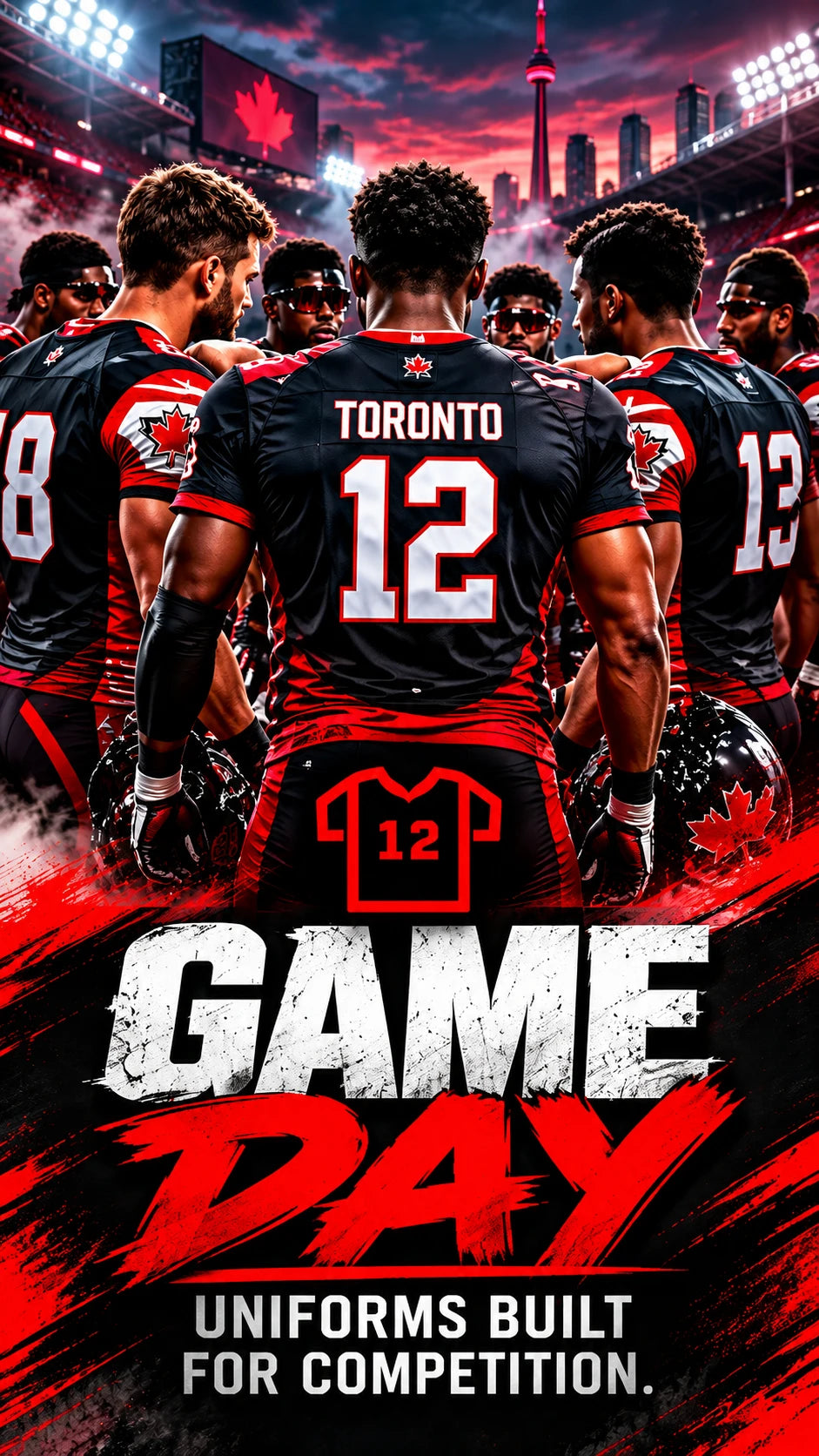 Game Day — Uniforms built for competition.
