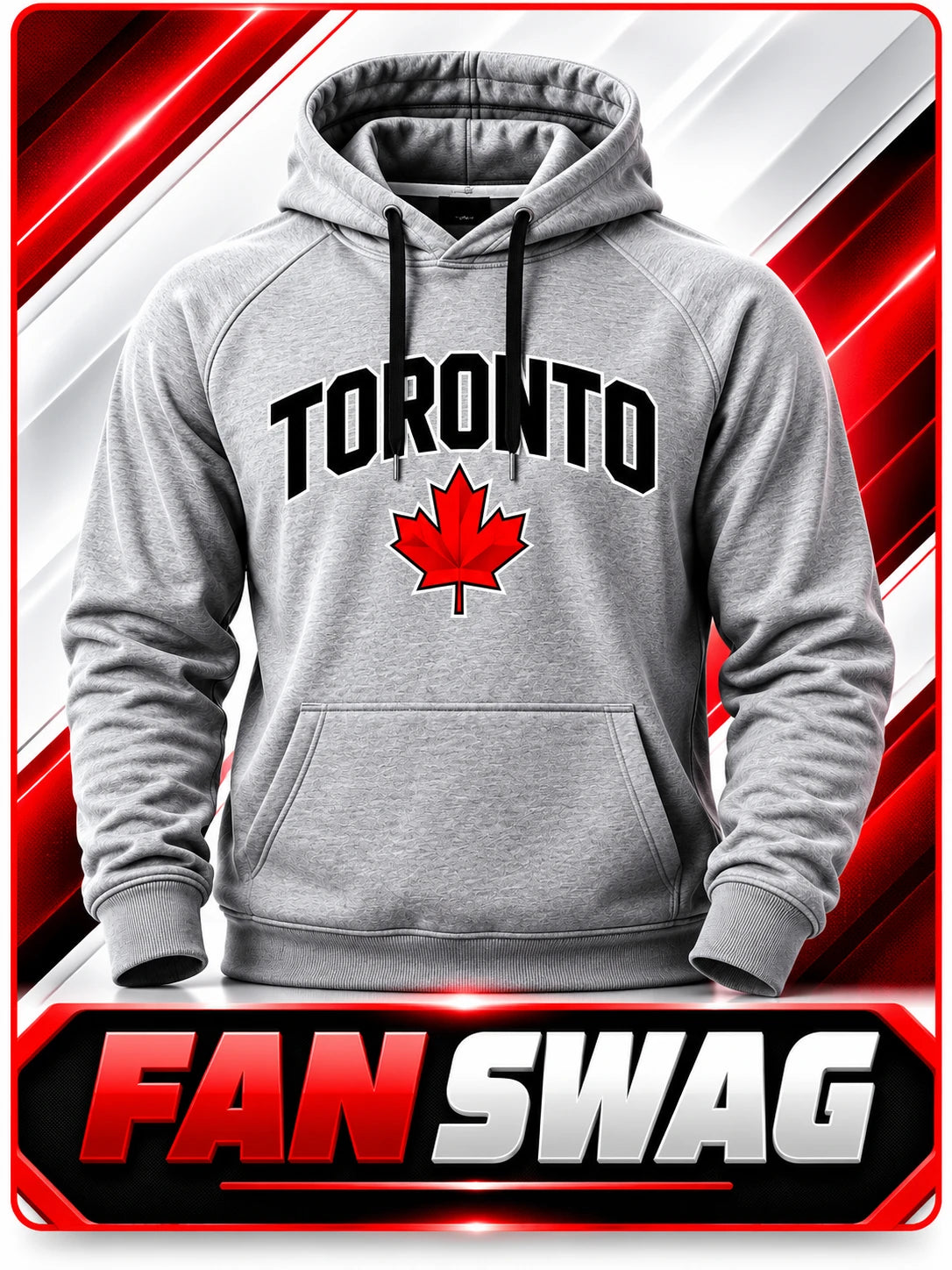 Fan swag: team fan hoodie