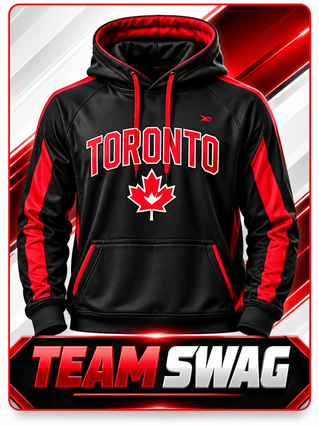 Team swag: custom team hoodie