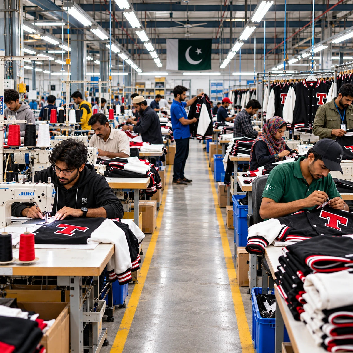 The manufacturing floor