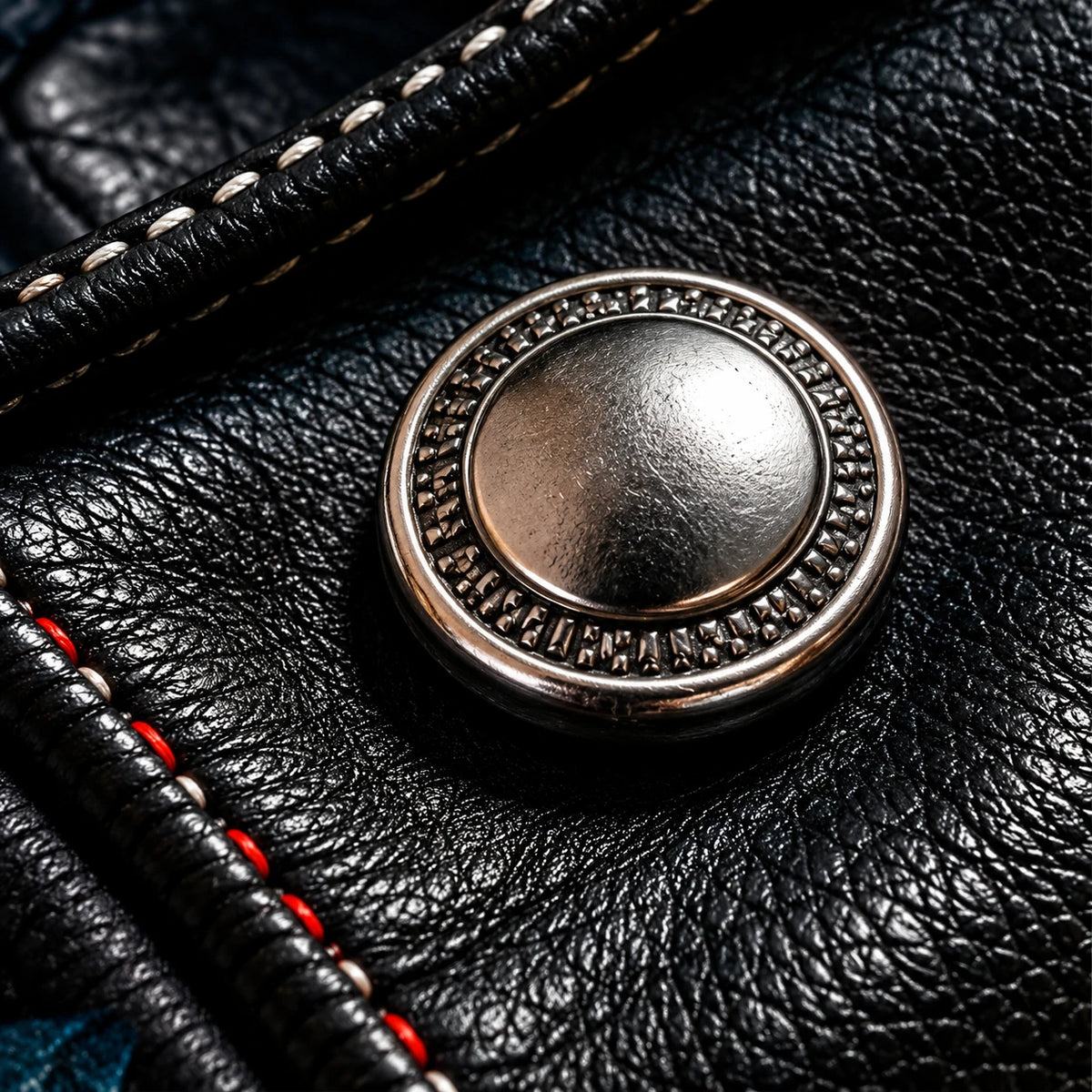 Snap fastener detail