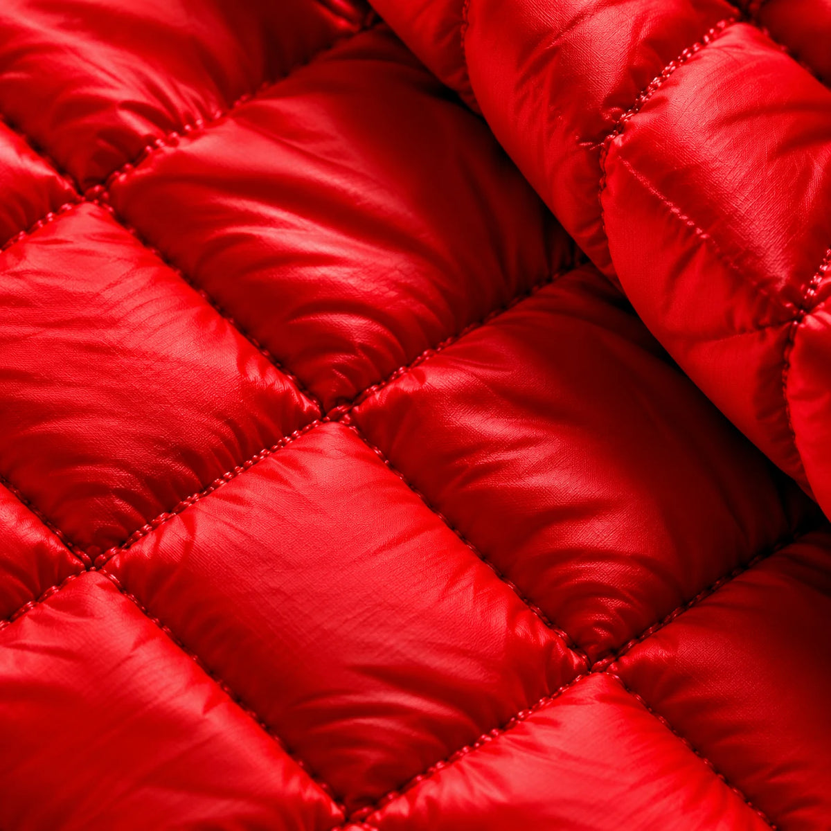 Quilted red lining