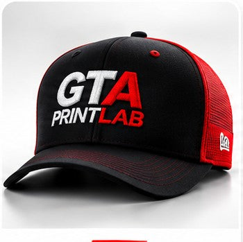Embroidered GTA Print Lab cap